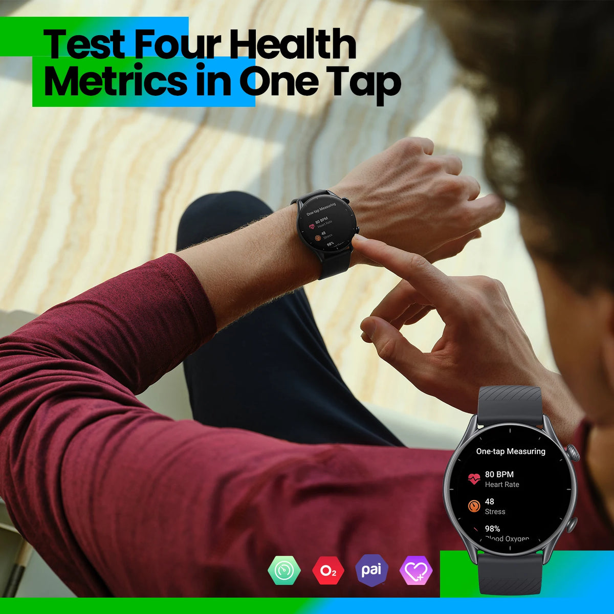שעון חכם Amazfit GTR 3